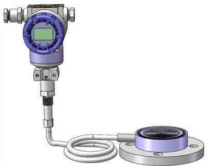 SMT3151远程隔膜密封压力变送器 4 3151T 型扁平式远程压力变送器