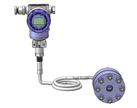 SMT3151远程隔膜密封压力变送器 6 3151T 螺纹式远程压力变送器
