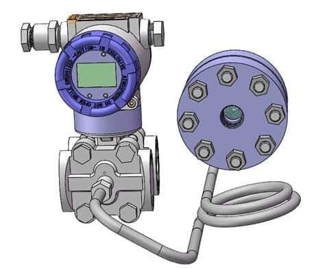 SMT3151远程隔膜密封压力变送器 11 3151GP/DP型螺纹式远程压力变送器