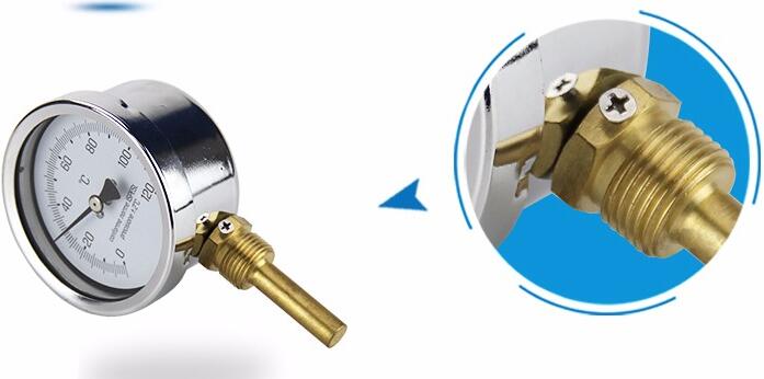 BOTTOM CONNECT BIMETAL THERMOMETER8