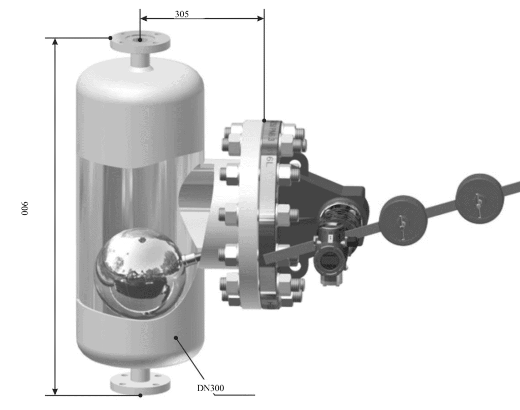 SI-U03 Float Switch Water Level Controller 16 Type-C-installation-diagram