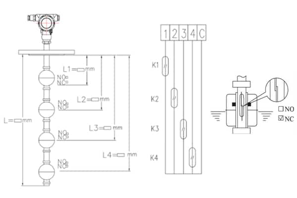 Float Level Sensors - Single and Multipoint 19 Working Principle of Multi Point Liquid Level Float Switch