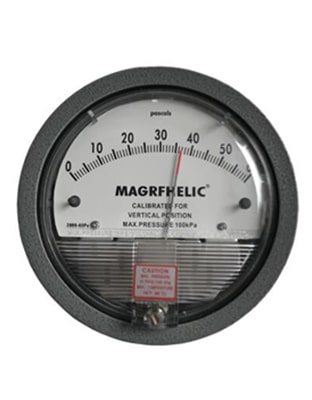 Differential Pressure Transmitters 9 Magrfhelic differential pressure gauge