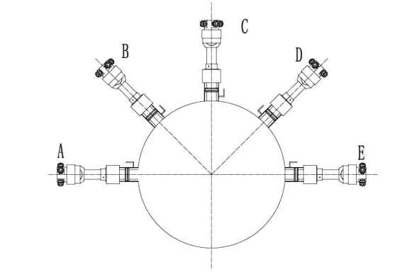 A-S single rod plug-in Ultrasonic Gas Flow Meter 2 A S Ultrasonic Gas Flow Meter Installation