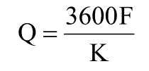 Vortex Flow Meters 41 Vortex Shedding flow meter Calculation formula