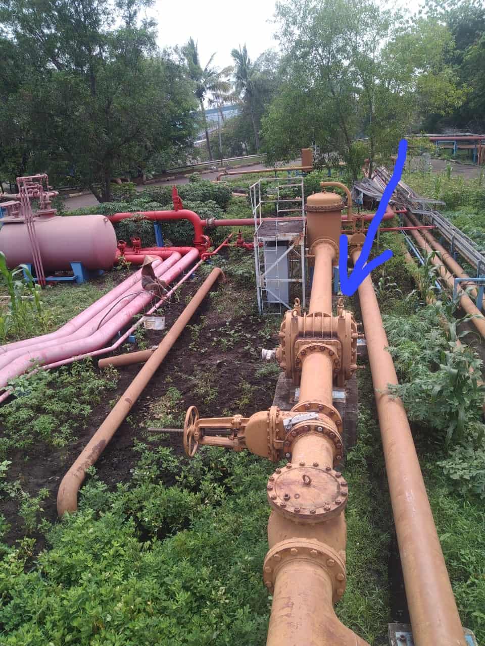 Oval-Gear-flow-meter-MFO-installation