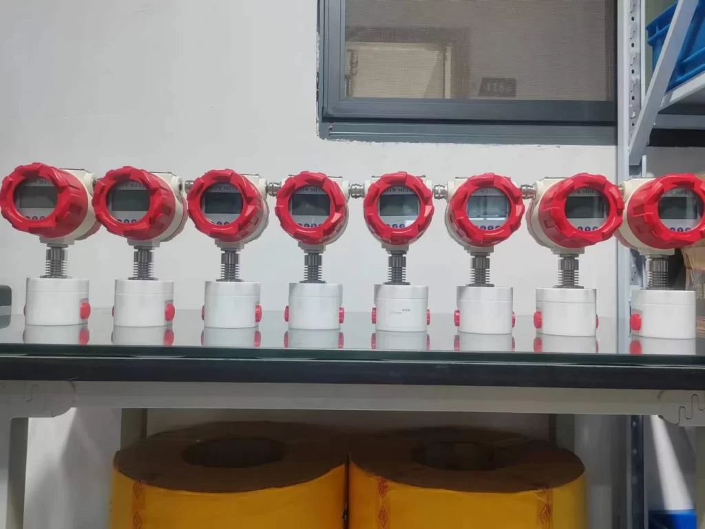 Gear flow meter PTFE corrosion resistant 1