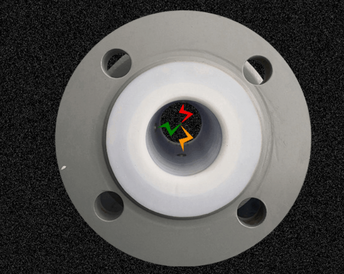 magnetic flow meter electrode