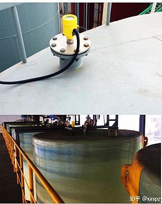 Level measurement of corrosive hazardous chemicals tank