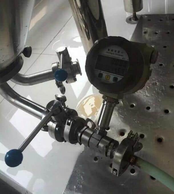 Demineralized Water Flow Measurement in a pharmaceutical factory.