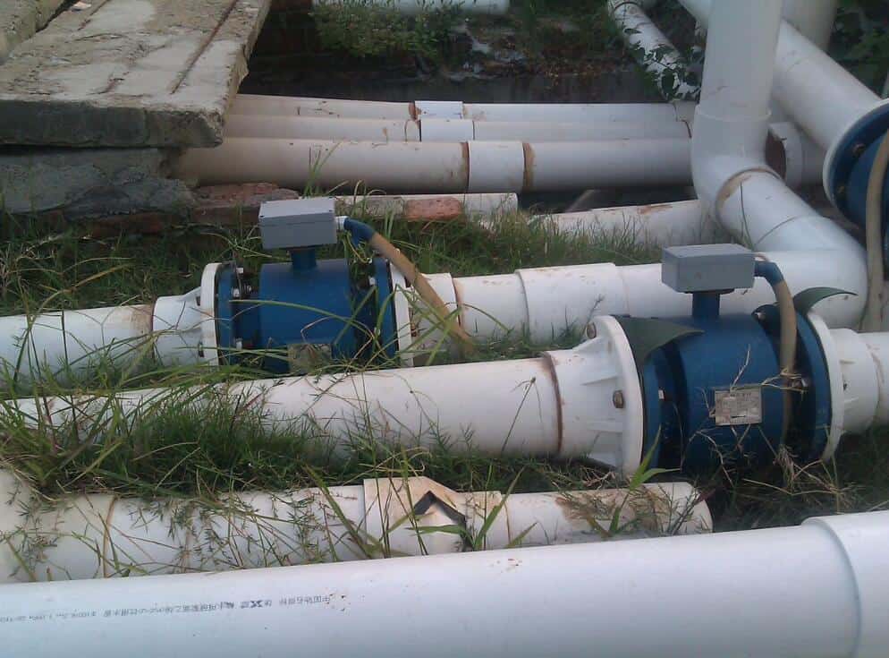 Magnetic flow meters for PVC pipes 2