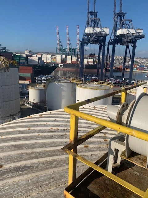 Sulfuric acid storage tank level meter 2