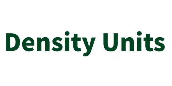 Density Units
